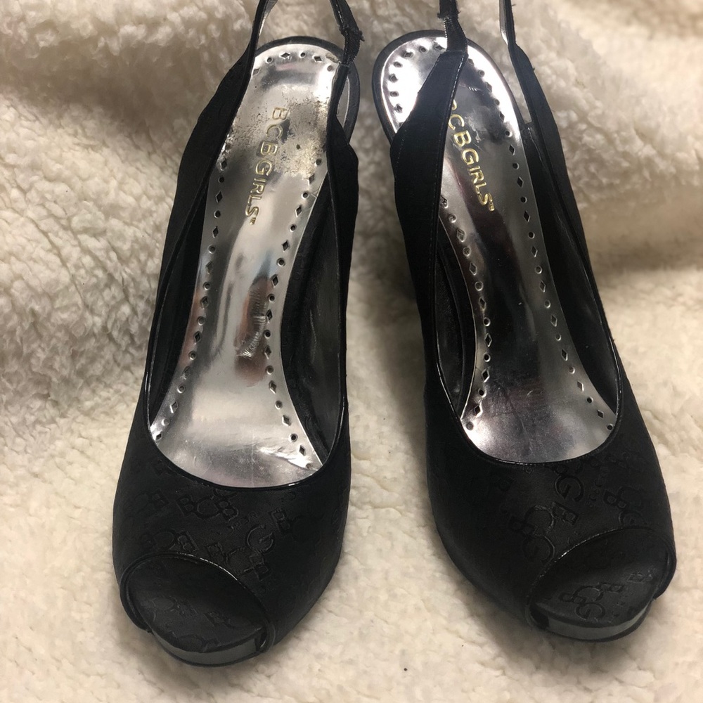 BCBG Black Heels